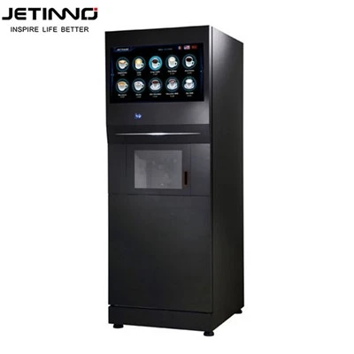 Distributore automatico di caffè, distributore automatico di tè, distributore automatico di bevande calde, schermo da 27 pollici