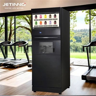 Distributore automatico di bevande energetiche con frullato proteico Distributore automatico di bevande calde e fredde 27ihch